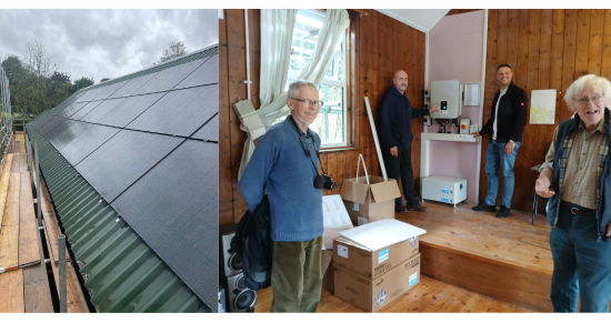 Village Hall Leads the Charge with Northumberland Project&rsquo;s First Solar Panel Installation